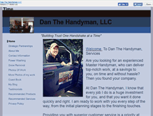 Tablet Screenshot of danthehandymanllc.com